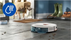 Aspirator robot și mop Philips XU5100/20, 4800 mAh, 10000 Pa, WiFi, navigare LDS, EPA 10, Curățare uscată / umedă, Bej