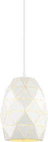 ITALUX MDM-3480/1 W - Lustră pe cablu HARLEY 1xE27/40W/230V alb