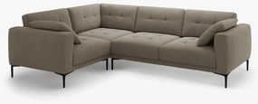 Coltar Bemy 4 locuri catifea Salvador L290 cm