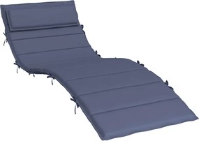vidaXL Pernă de șezlong, bleumarin, 180x60x4 cm, textil Oxford