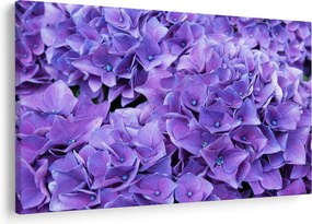 Tablou cu flori violete (90x60 cm)