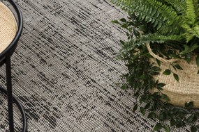 Covor sisal Floorlux 20211 argintiu  si negru
