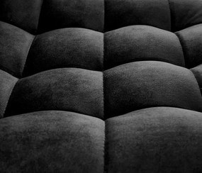 Scaun de bar H95 velvet negru