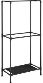 Suport Cu 3 Sine Pentru Haine, Negru, 95 Cm