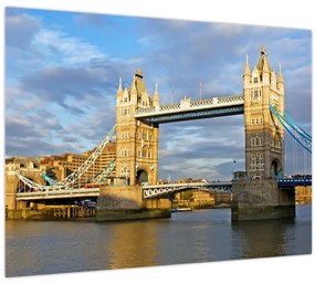 Tablou pe sticlă - Tower Bridge (70x50 cm)
