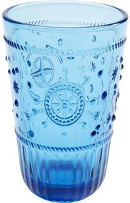 Pahar diverse bauturi Greece 350 ml albastru