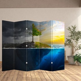 Paravan - Viața și moartea (210x170 cm)