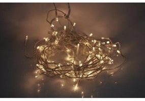 Perdea LED de Crăciun de exterior Solight 1V401-WW 360xLED/8 funcții 15m IP44 alb cald