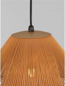 Lustra, Pendul din ratan sintetic pentru exterior Aell chihlimbar