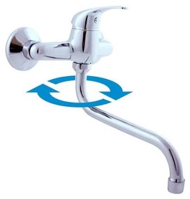 RAV Slezák SA001.5/22 - baterie pentru chiuvetă/lavoar SAZAVA, crom lucios