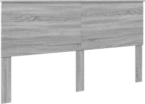 vidaXL Tăblie cap Sonoma gri Lemn prelucrat