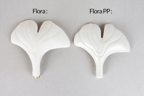 Lustra Suspendata, Metal Auriu, Petale Flori Albe, FLORA 80 PP