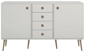 Comoda Culoare Alba, PRIMO