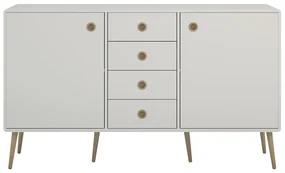 Comoda Culoare Alba, PRIMO