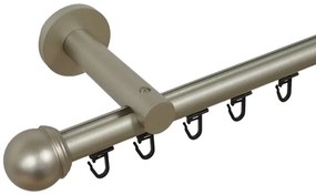 Galerie SIMPLA PRINDERE PERETE TEAVA PROFIL 19 MM -TODI MAX- CROM MAT (Alege marime: 140 cm)