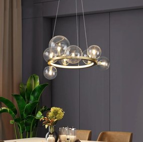 Lustra Gold, Transparent 60cm