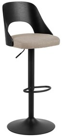 Scaune de bar bej rotative 2 buc. 113 cm Lucy – Actona