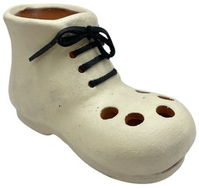 Suport de birou BOOT, Crem, 15x9cm