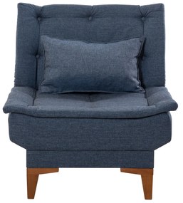 Set canapea fotoliu Syrma Tkm (albastru închis). 1087986