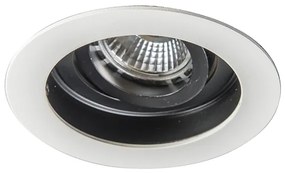 Spot modern încastrat din oțel alb set de 5 - Rondoo