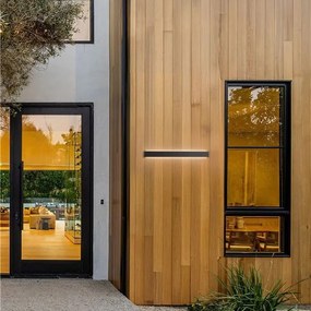 Aplica exterior negru liniara 90cm IP65 LED METRIC