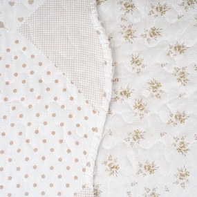 Cuvertură de pat 4Home Beige Patchwork, 220 x240 cm
