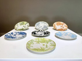 Farfurie Desert Summer 77 Verde Deschis ( 20 cm diametru)