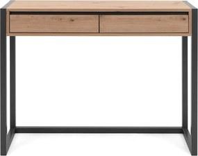 Finori Masă consolă Denver 44, stejar artisan și gri antracit