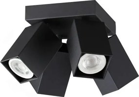 Ideal Lux - Spot LED DYNAMITE, 4x GU10/7W/230V, CRI 90, negru