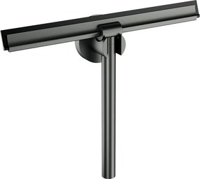 Racleta pentru sticla cu suport Omnires Uni finisaj grafit periat 25 cm