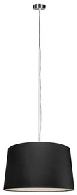 Lampă modernă suspendată din oțel cu abajur 45 cm negru - Cappo 1