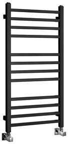 Sapho - Radiator de baie METRO, 266 W, 45 x 89 cm, negru mat
