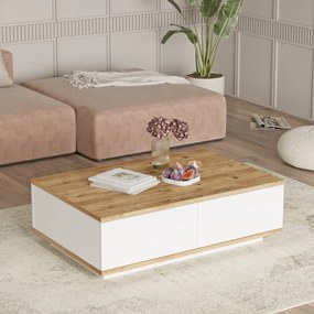 Masă de cafea Atlantic Pine White