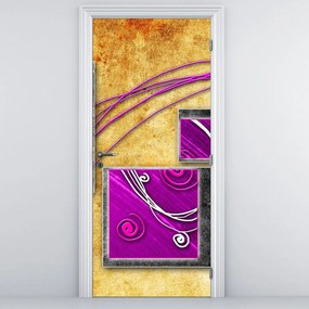 Fototapet pentru ușă - Abstract (95x205cm)