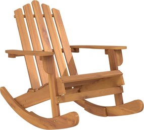 vidaXL Scaun balansoar Adirondack, lemn masiv de acacia