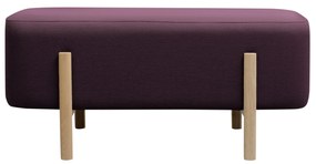 Taburet puf dreptunghiular, ASHI, mai multe variante - Hobby Flower Culoare: bordo
