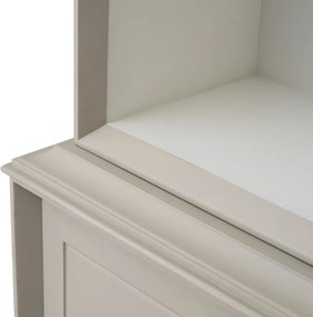 Dulap cu rafturi LUX lemn de mahon sand Evanthe