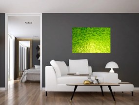 Tabloul cuburilor galbenverzui (90x60 cm)