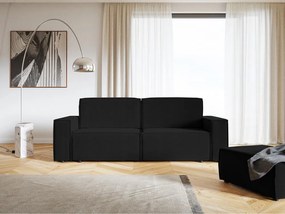 Canapea trei locuri Copenhagen  (negru + negru). 1099818