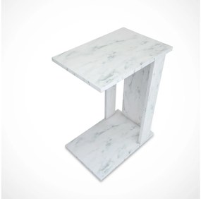 Măsuță laterală Perlit (Alb + Negru) . 1102460