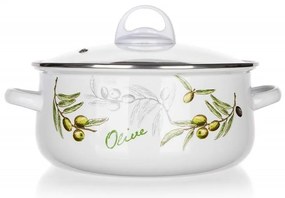 Banquet Set de 6 piese de vase smălțuite Olives