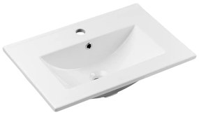 Lavoar încastrat COMAD UM-2060RB DANCE 60 DANCE 62x40 cm ceramică/alb lucios