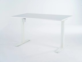 Viva New Generation 2.0, Birou reglabil electric, un singur motor - Standard - 1600x800x18 - Alb - Alb