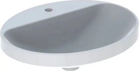 Lavoar incastrat Geberit Variform 55 cm cu orificiu baterie fara orificiu preaplin