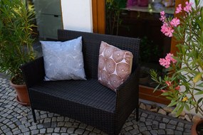 Perna de exterior LETORIN 45x45 cm, maro