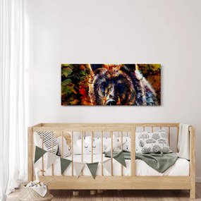 Tablou - Urs,pictură (120x50 cm)