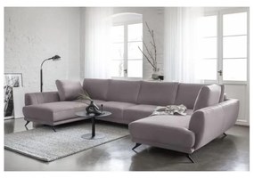 Colțar Larco 362cm Roz