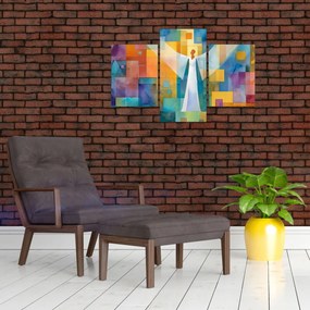 Tablou - Înger geometric (90x60 cm)