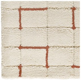 Covor cărămiziu-crem 200x290 cm Brenda – Universal