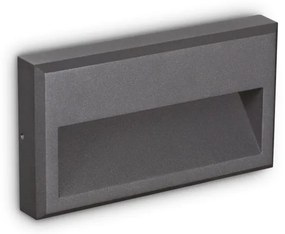 Mini Spot LED aplicat Exterior, Antracit, Protectie IP65, Febe-1 ap 4000k